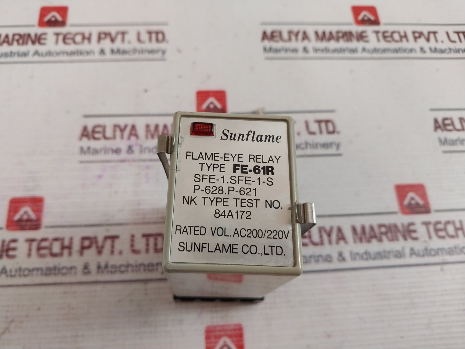 Sunflame Fe-61R Flame-eye Relay Pfc-n8 With Base Ac200/220V