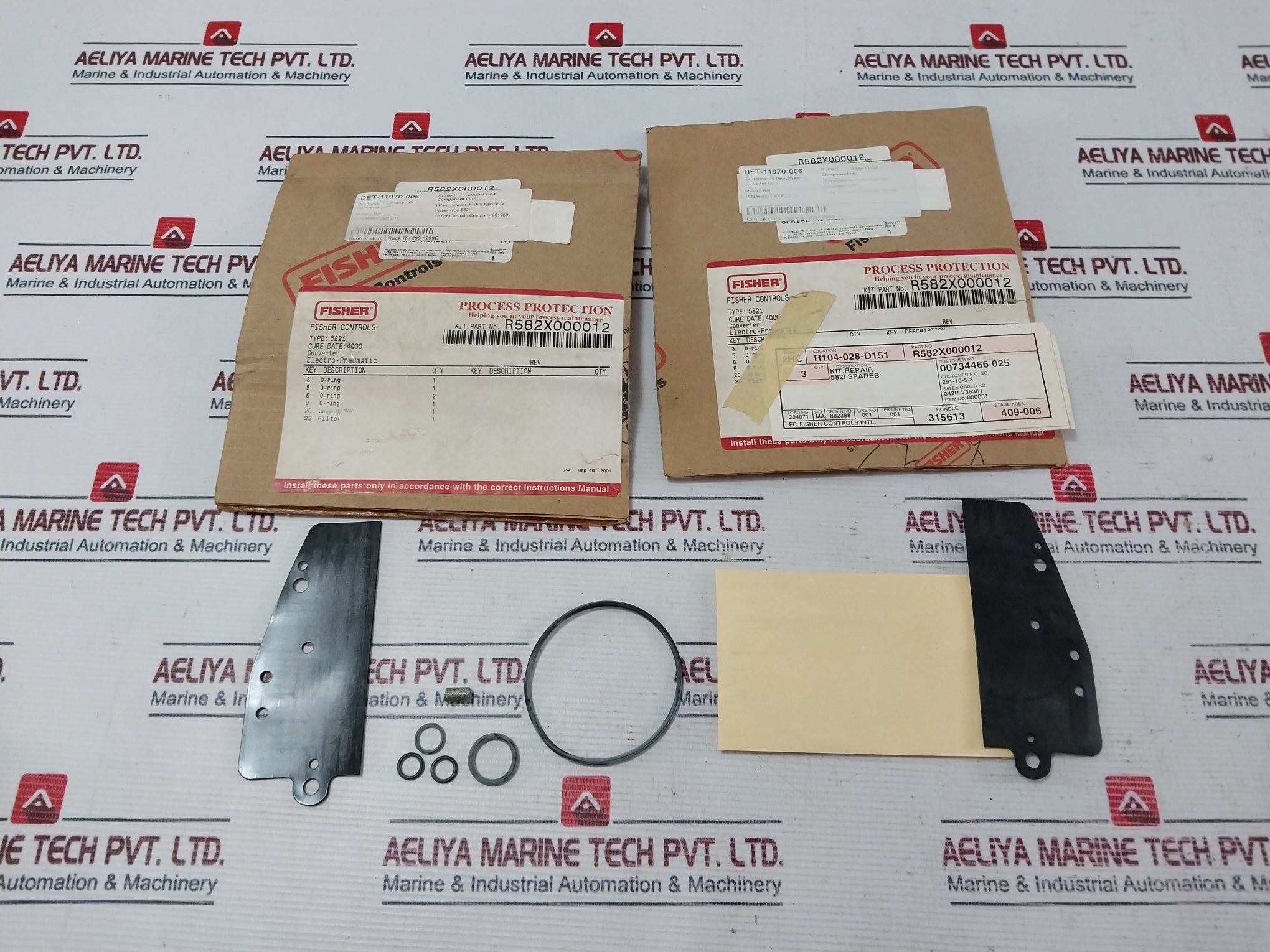 Fisher R582X000012 582I Spares Repair Kit