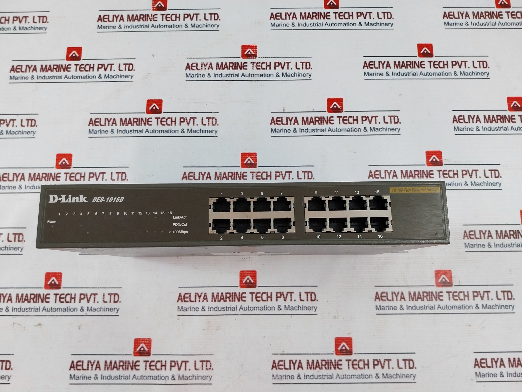 D-link Des-1016D Ethernet Switch 100-240Vac 50-60Hz 0.3A