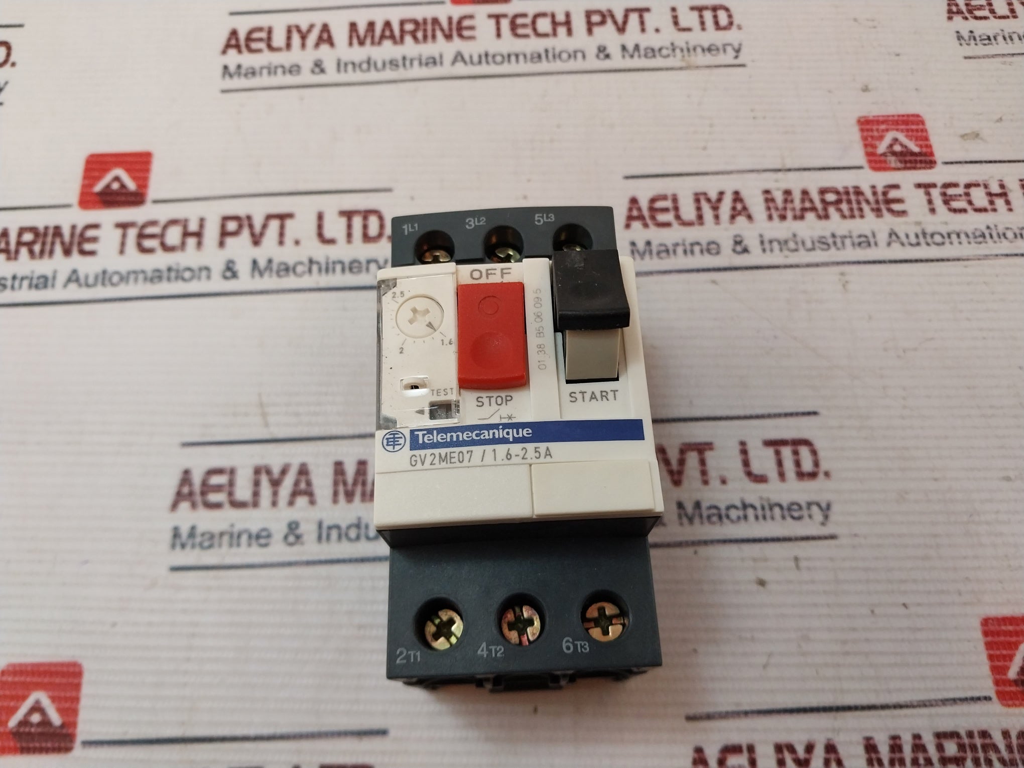 Telemecanique/Schneider Electric Gv2Me07/1.6-2.5A Motor Circuit Breaker 690V
