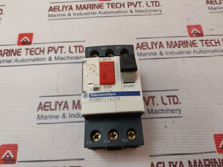 Telemecanique/Schneider Electric Gv2Me07/1.6-2.5A Motor Circuit Breaker 690V