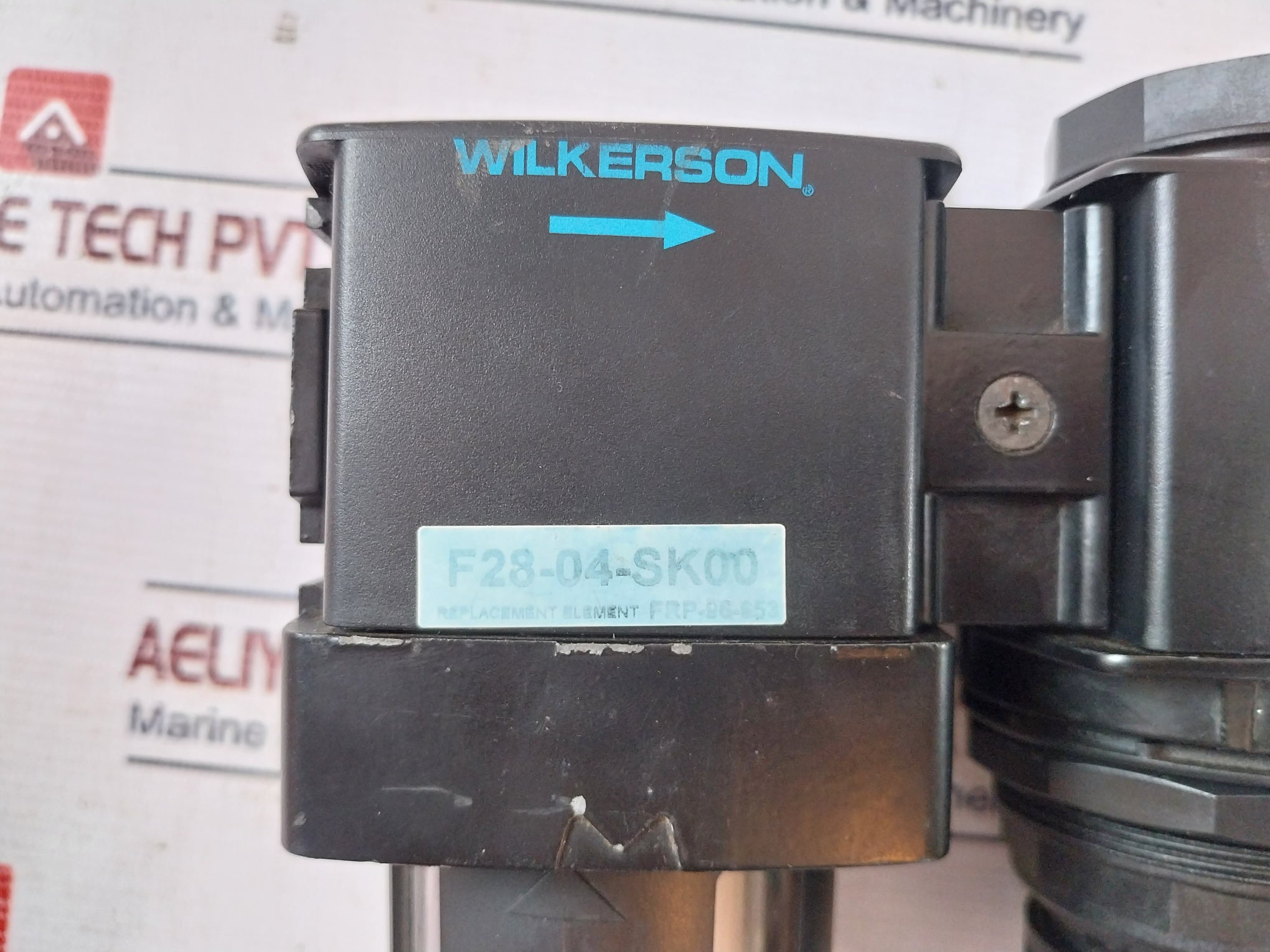 Wilkerson F28-04-SK00 Filter Lubicator Regulator 28A 0-125 Psig (0-8.6 Bar)