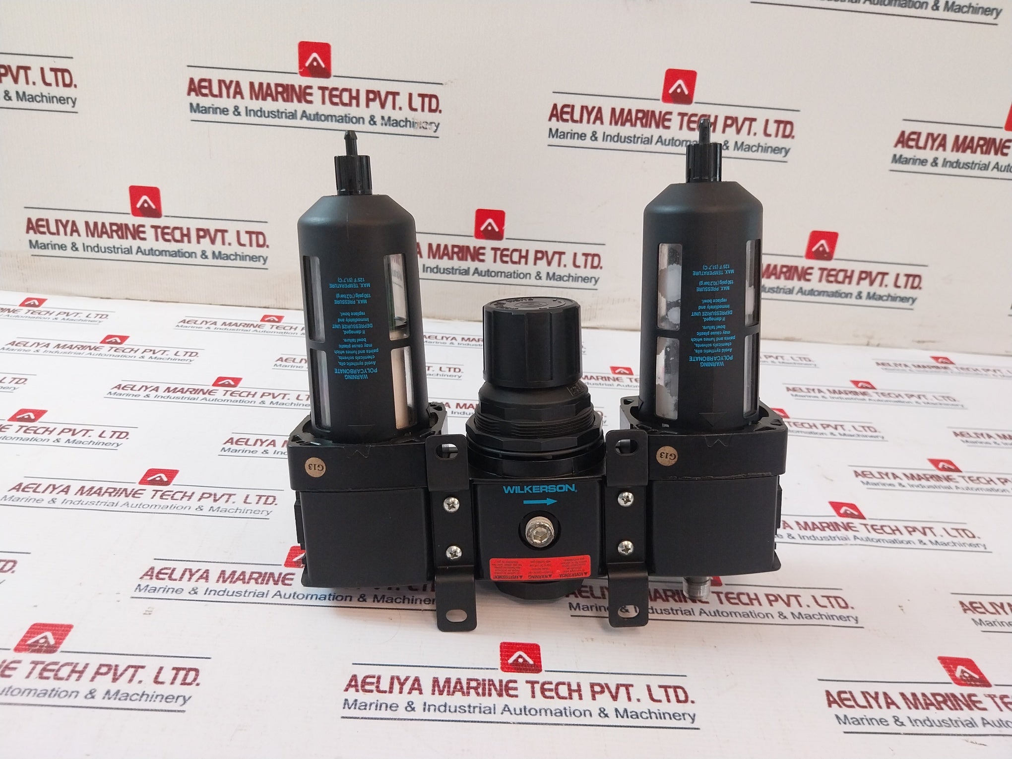 Wilkerson F28-04-SK00 Filter Lubicator Regulator 28A 0-125 Psig (0-8.6 Bar)