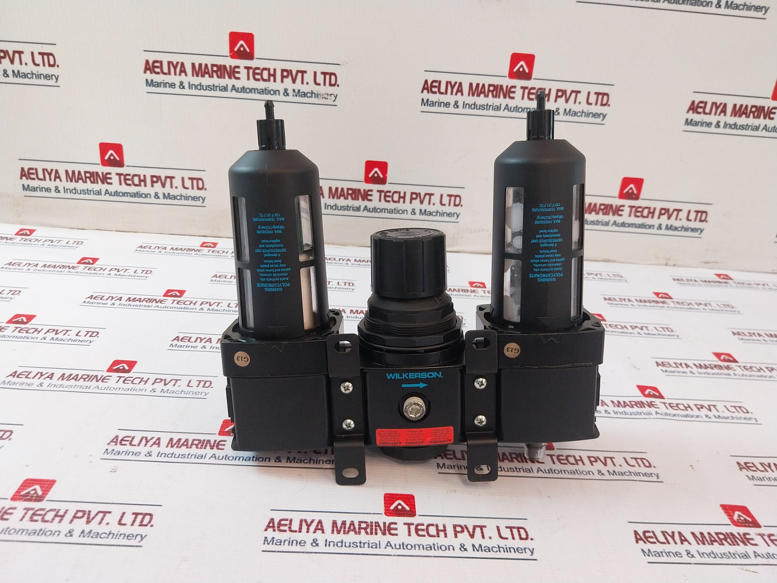 Wilkerson F28-04-SK00 Filter Lubicator Regulator 28A 0-125 Psig (0-8.6 Bar)