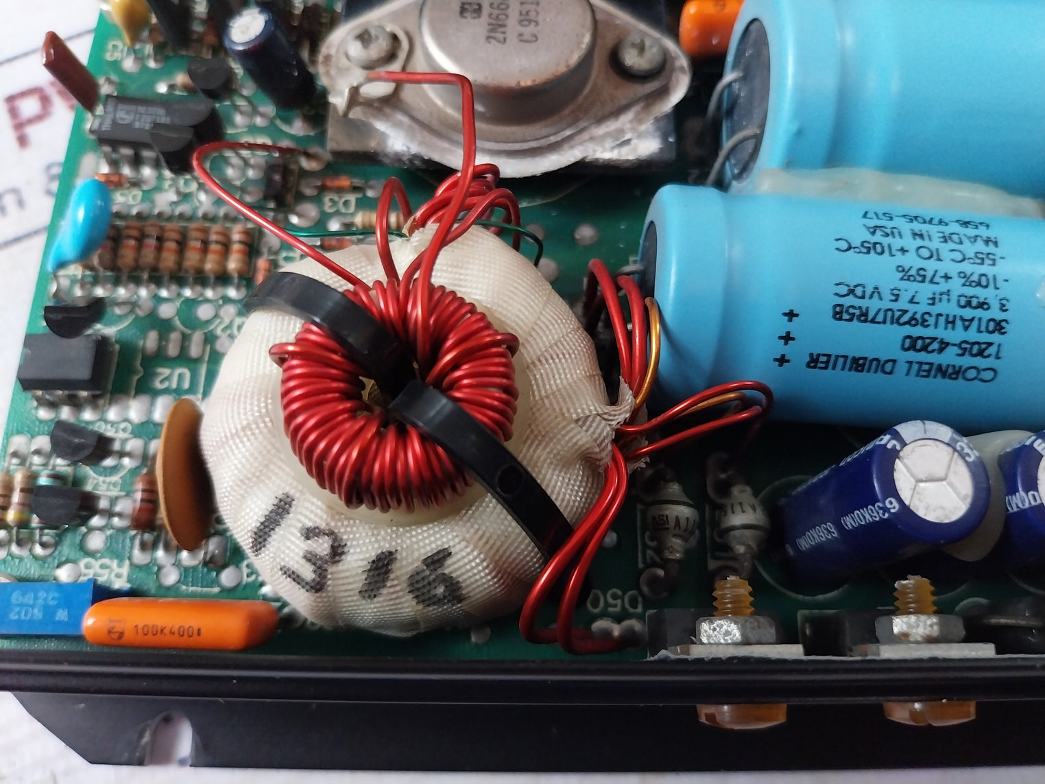 Converter Concepts Vt25-373-99/X9 Power Supply 3A 20-60Vdc