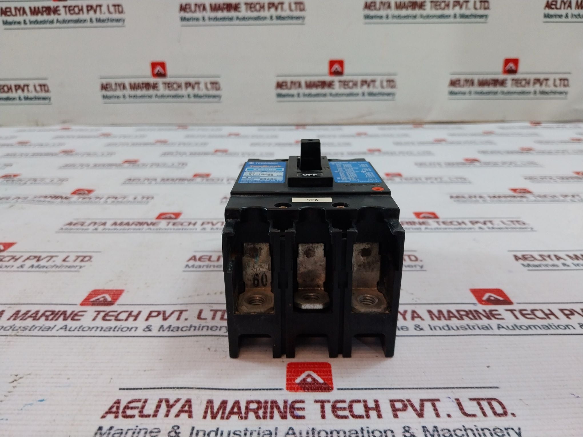 Terasaki XS60NS Circuit Breaker 3-Pole 60A 600vac
