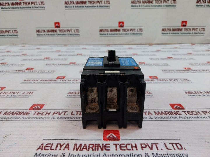 Terasaki XS60NS Circuit Breaker 3-Pole 60A 600vac