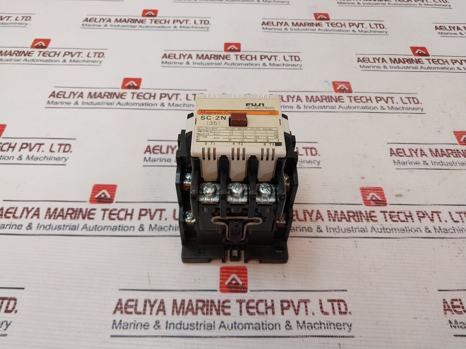 Fuji Electric Sc-2n Magnetic Contactor 4nc1q0, 35a 380v 50hz