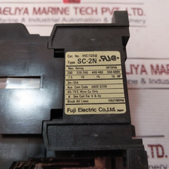 Fuji Electric Sc-2n Magnetic Contactor 4nc1q0, 35a 380v 50hz