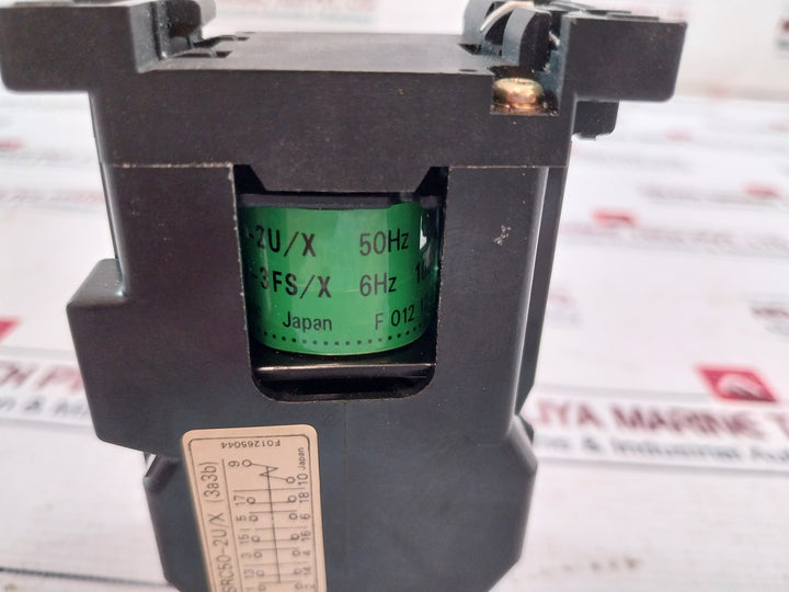 Fuji Electric Src50-2U/X (3A3B) Magnetic Contactor Src50-3Fs/X, 100/100~110V