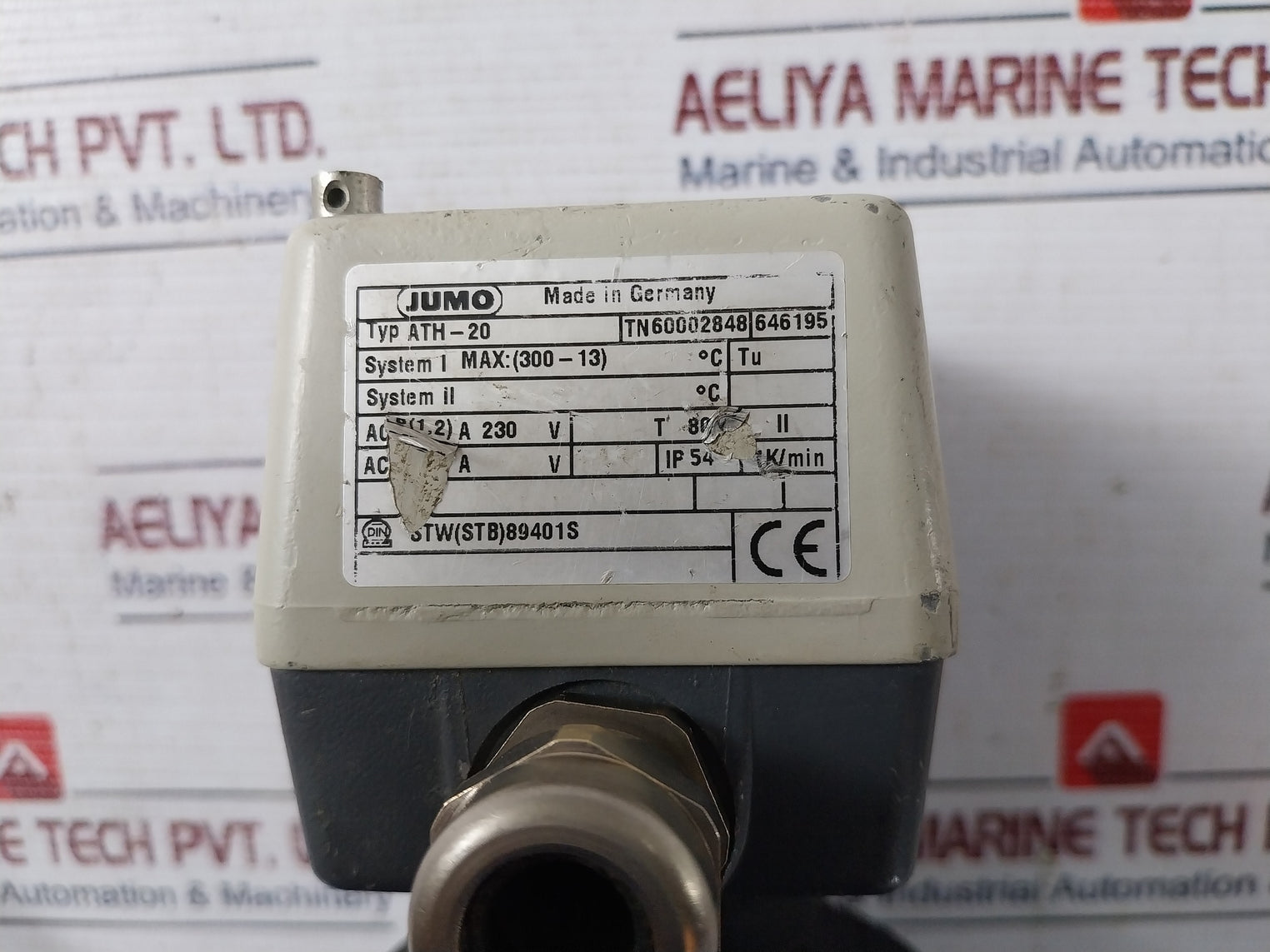 Jumo Ath-20 Surface Mount Single Thermostat Ip54 230V 1K/Min