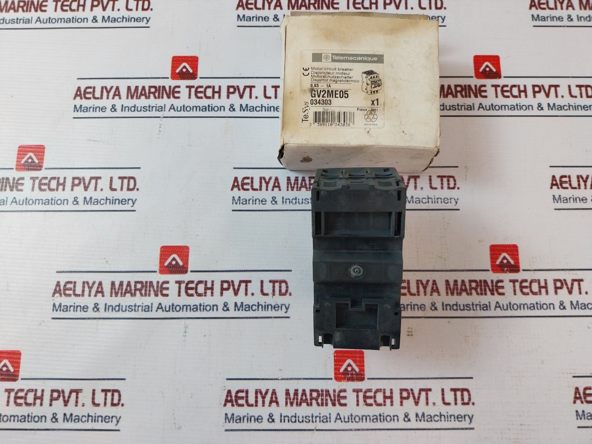 Telemecanique GV2ME05/0.63-1A Motor Protection Circuit Breaker 690V