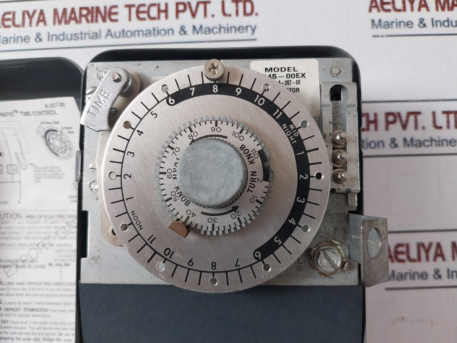 Paragon 8145-00ex Defrost Time Control A-357-00 2 Hp 120v 60hz Rev. B