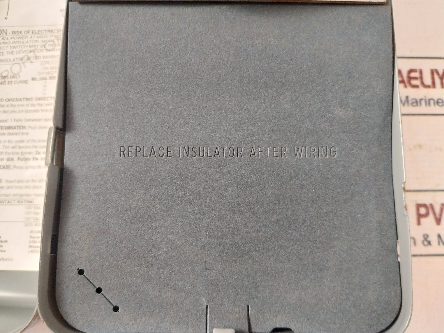 Paragon 8145-00ex Defrost Time Control A-357-00 2 Hp 120v 60hz Rev. B