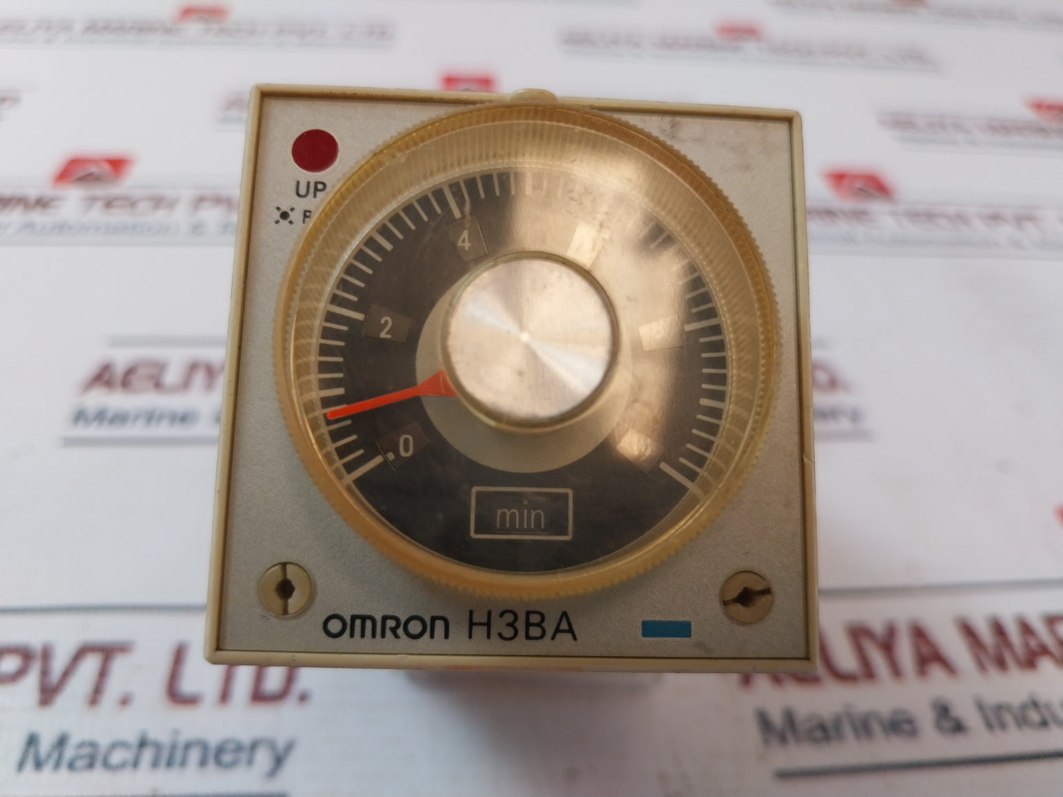 Omron H3Ba-8 Timer Relay Module 0-10 Min 100/110/120Vac 50/60Hz