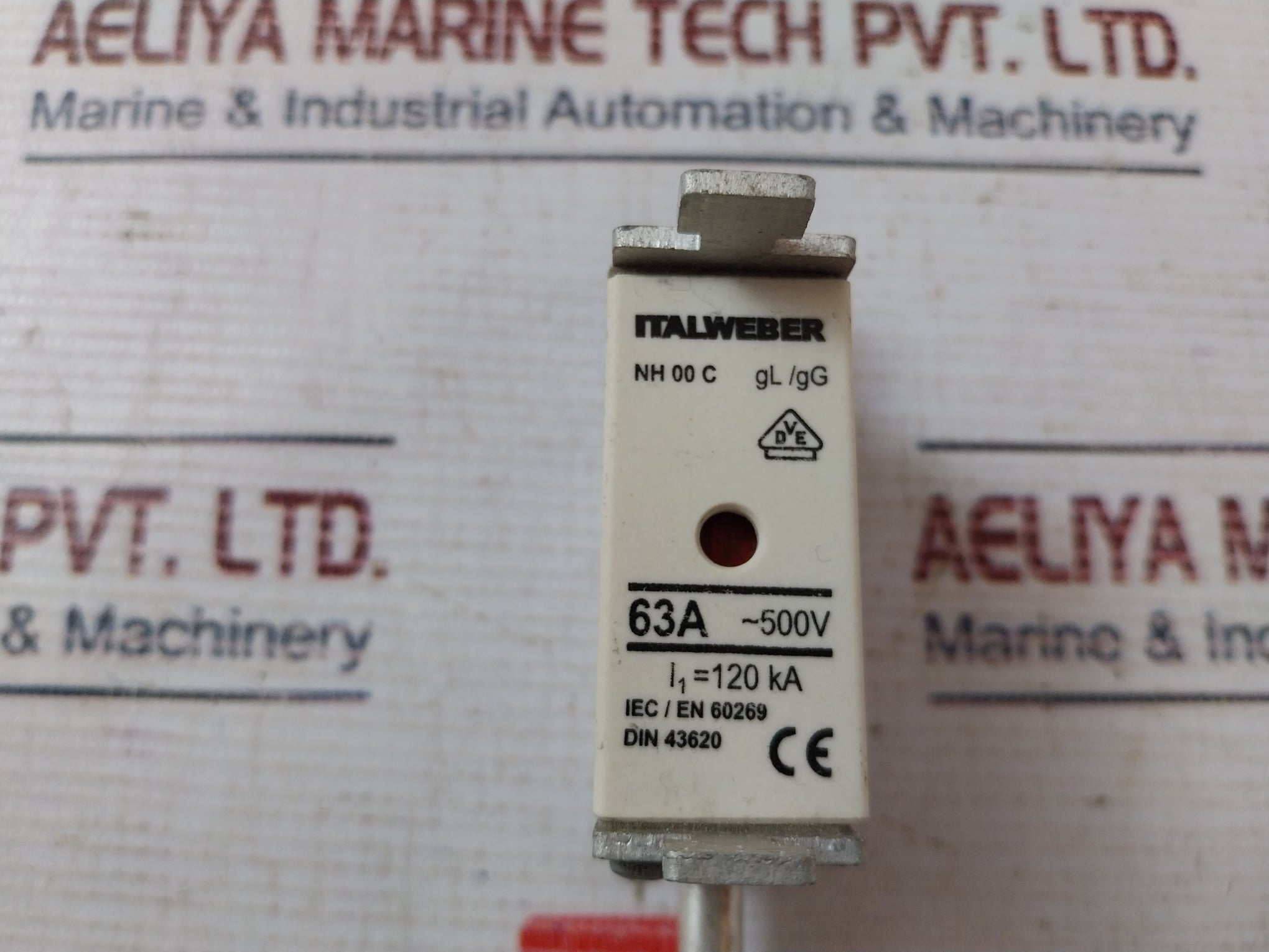Italweber Nh 00 C Fuse Gl/Gg 63A 500V