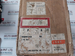 Terasaki Tl-100F 3 Pole Tembreak Current Limiting Circuit Breaker 50A
