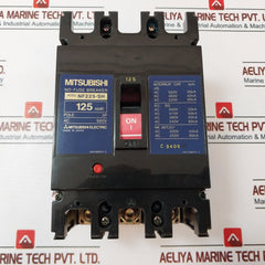 Mitsubishi Nf225-sh 3 Pole No-fuse Breaker 660VAC 125 Amp