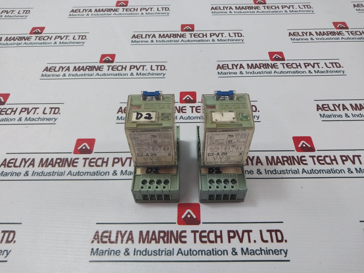 Releco C2-a20 X Relay With Base 10A 120Vac