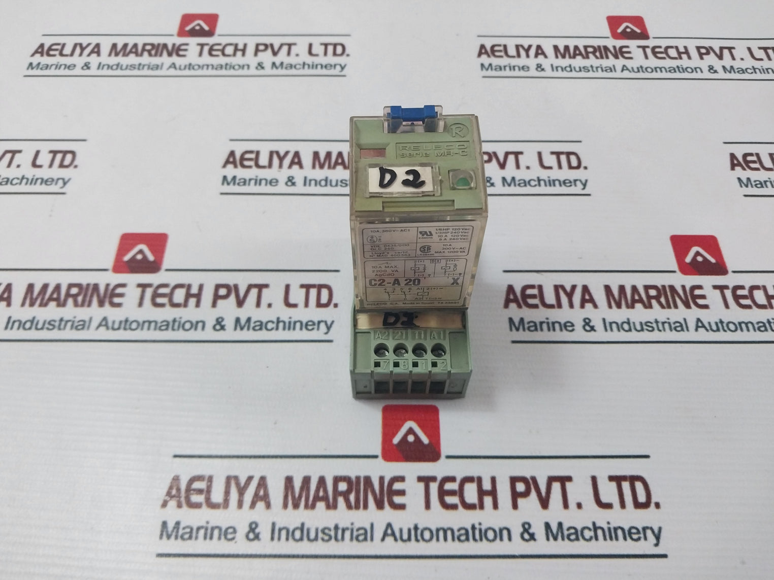 Releco C2-a20 X Relay With Base 10A 120Vac