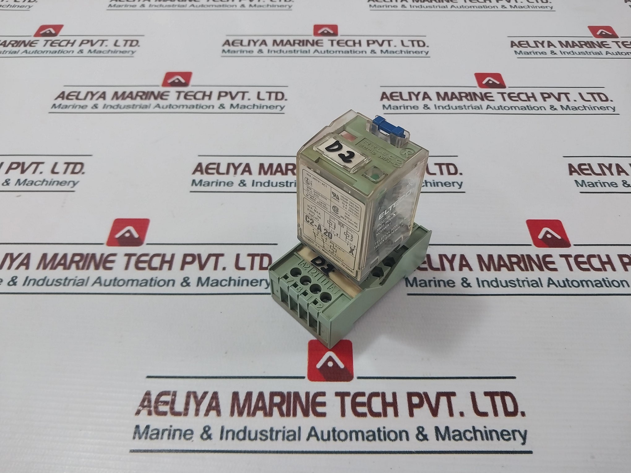 Releco C2-a20 X Relay With Base 10A 120Vac