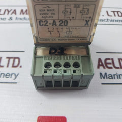 Releco C2-a20 X Relay With Base 10A 120Vac