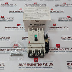 Mitsubishi Nf63-hv No-fuse Breaker With Auxiliary Switch Ax-1Rs Slt