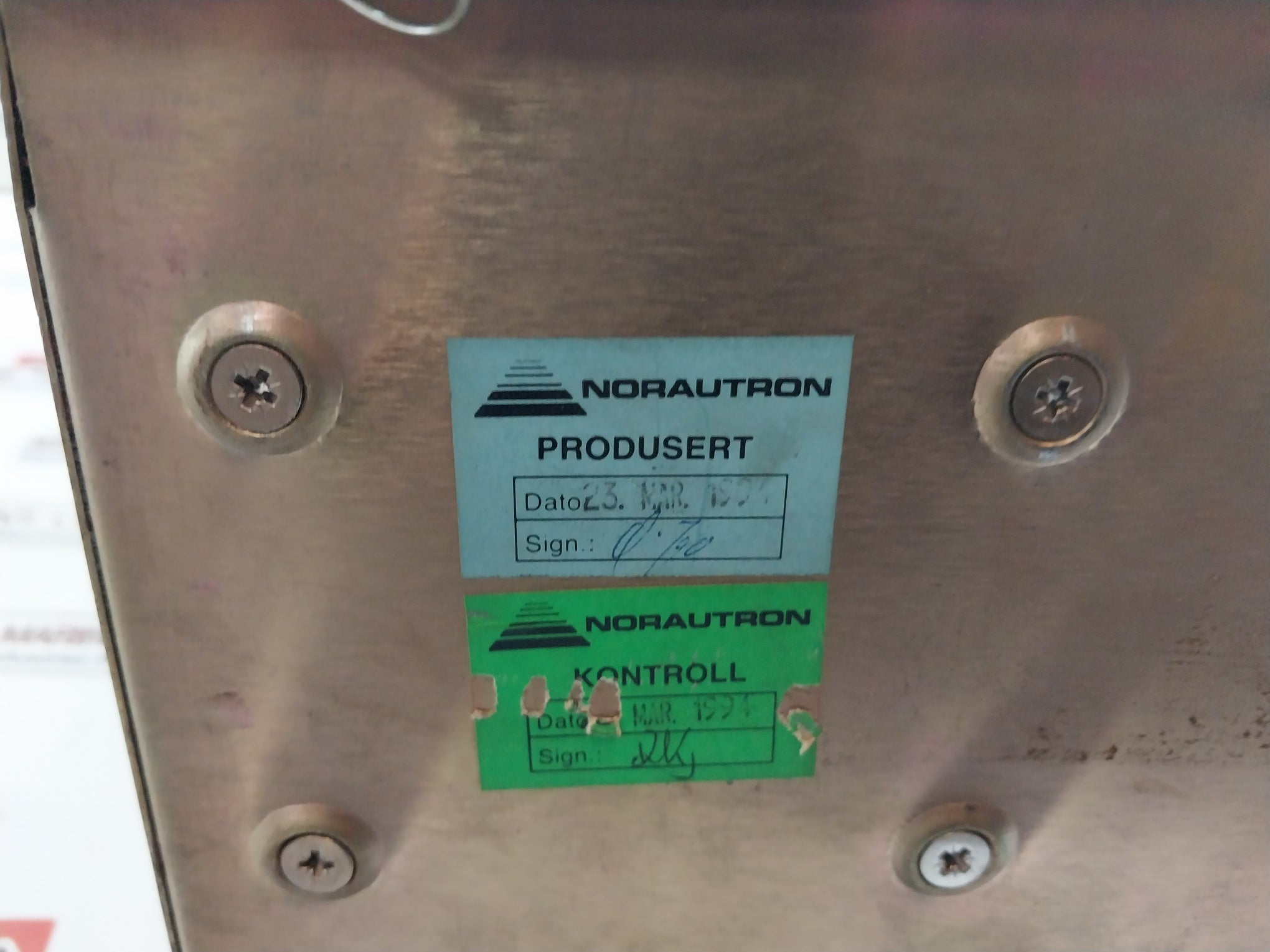 Nor Control Mcu 8625 Main Computer Unit Vdc 24.0 270W