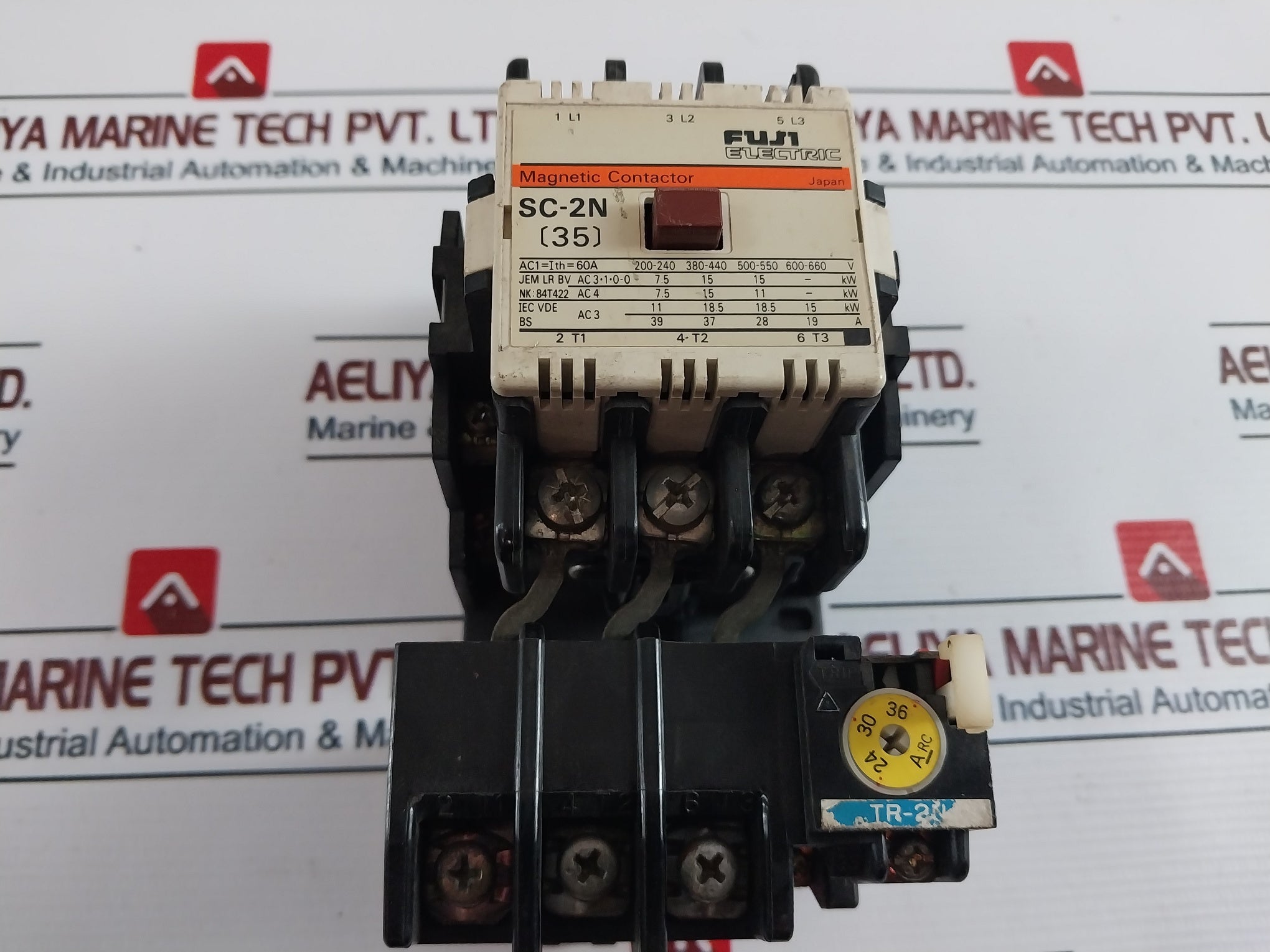 Fuji Electric Sc-2N [35] Thermal Overload Relay 100-110V 60Hz 60A