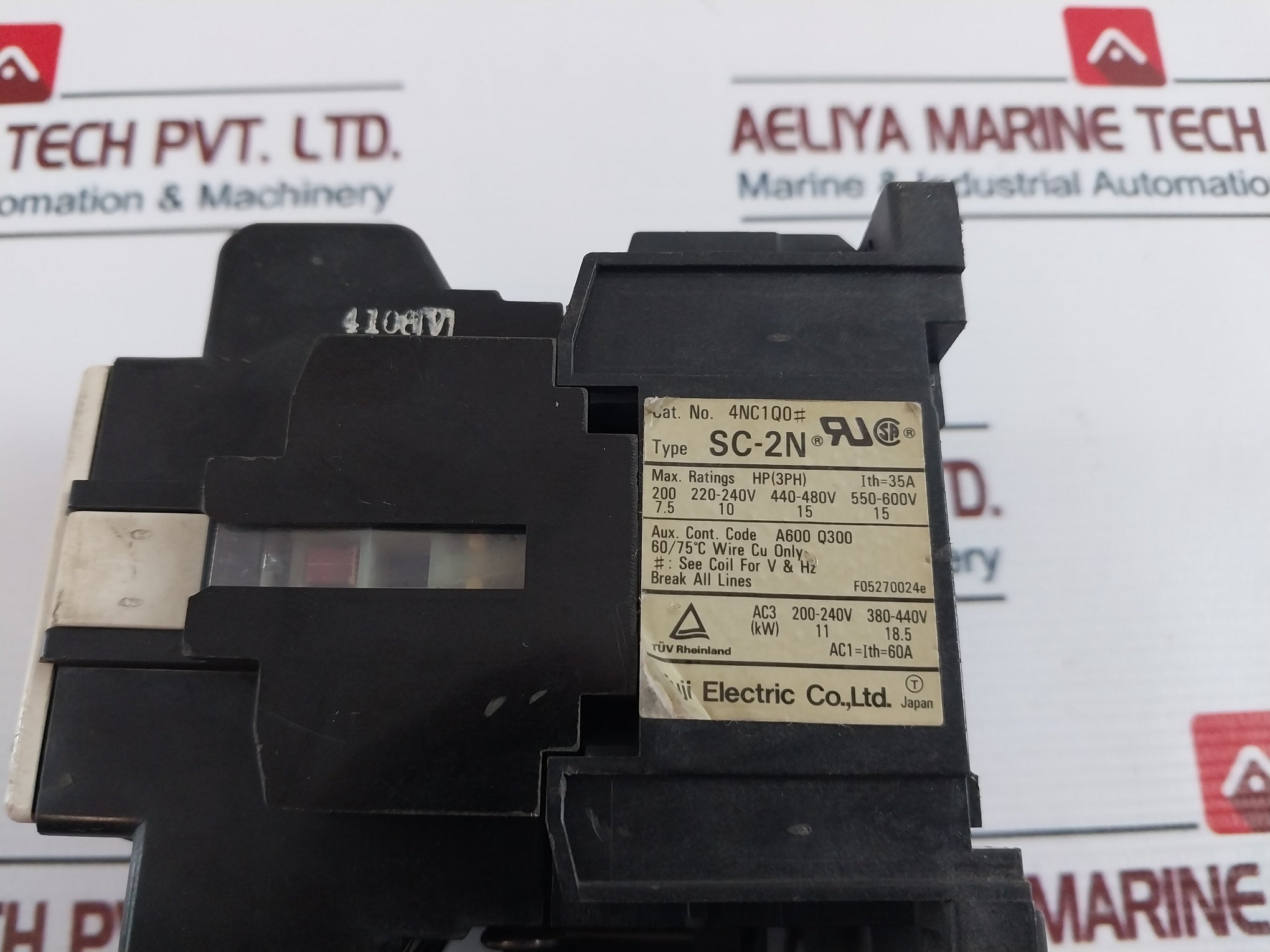 Fuji Electric Sc-2N [35] Thermal Overload Relay 100-110V 60Hz 60A