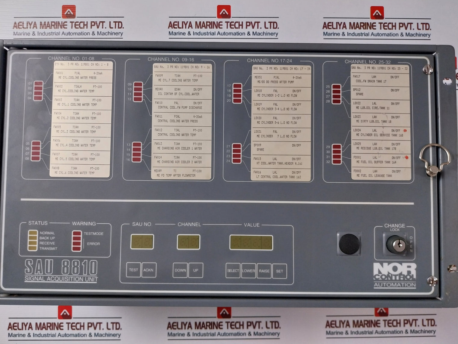 Nor Control Sau 8810 Signal Acquisition Unit Vt25-373-99/X9