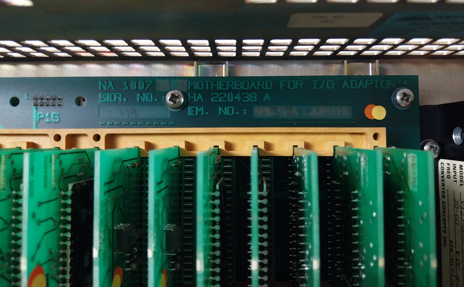 Nor Control Sau 8810 Signal Acquisition Unit Vt25-373-99/X9