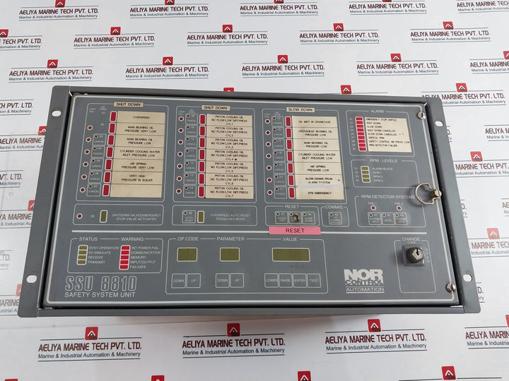 Norcontrol Ssu 8810 Safety System Unit 017801 110/220Vac