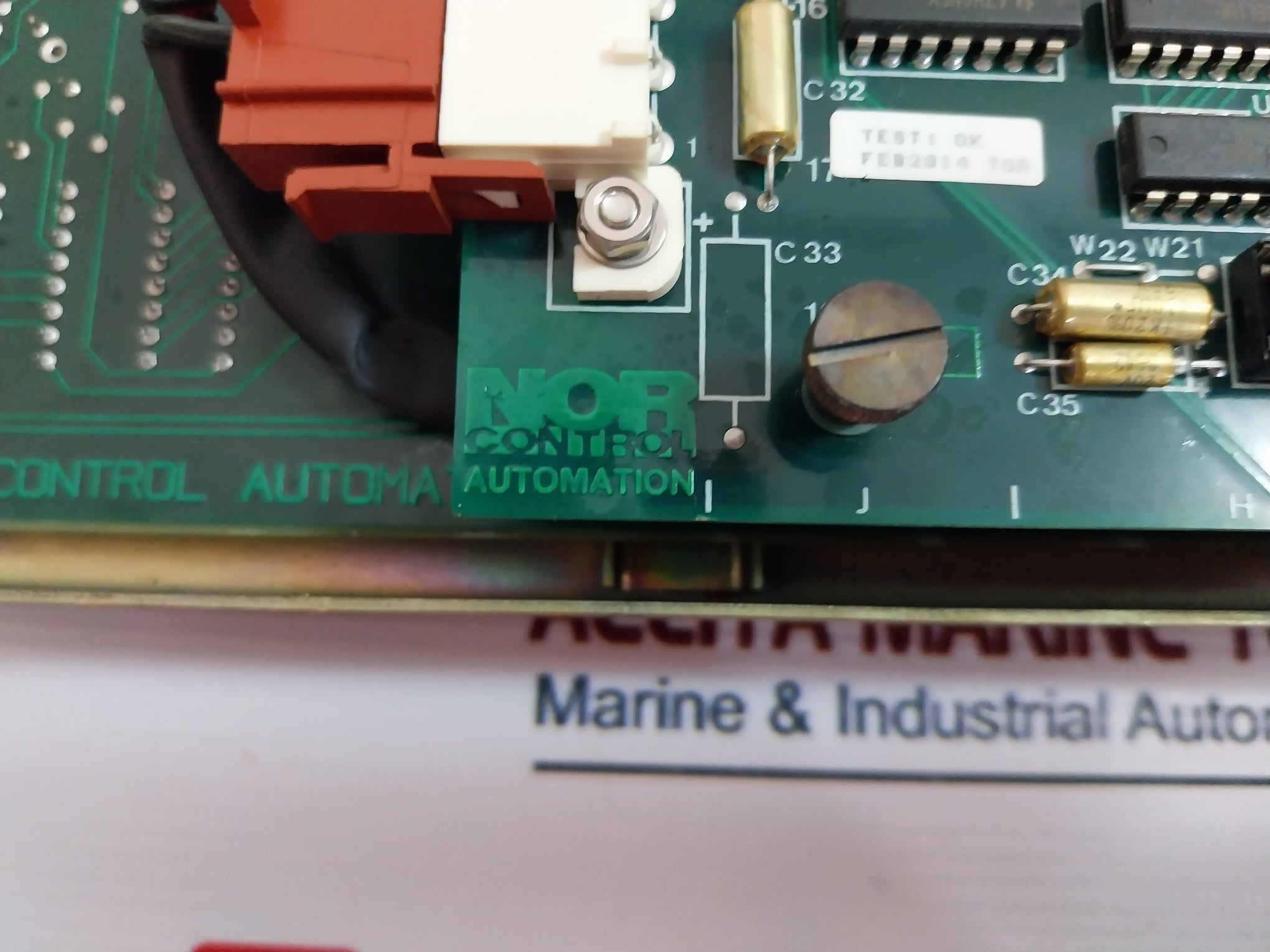 Nor Control Sau 8810 Signal Acquisition Unit 15Vdc 4A Vt25-373-99/X9