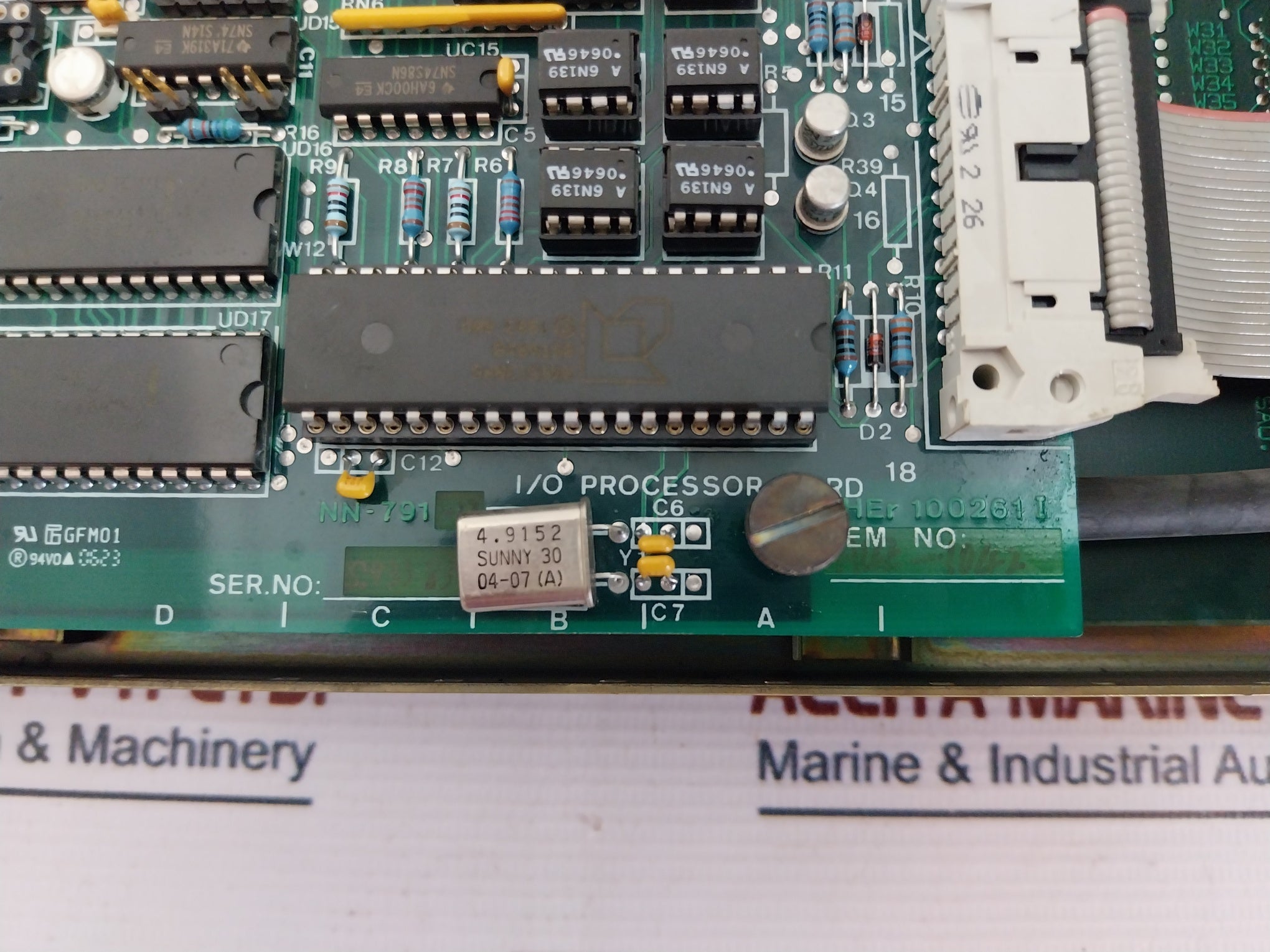 Nor Control Sau 8810 Signal Acquisition Unit 15Vdc 4A Vt25-373-99/X9