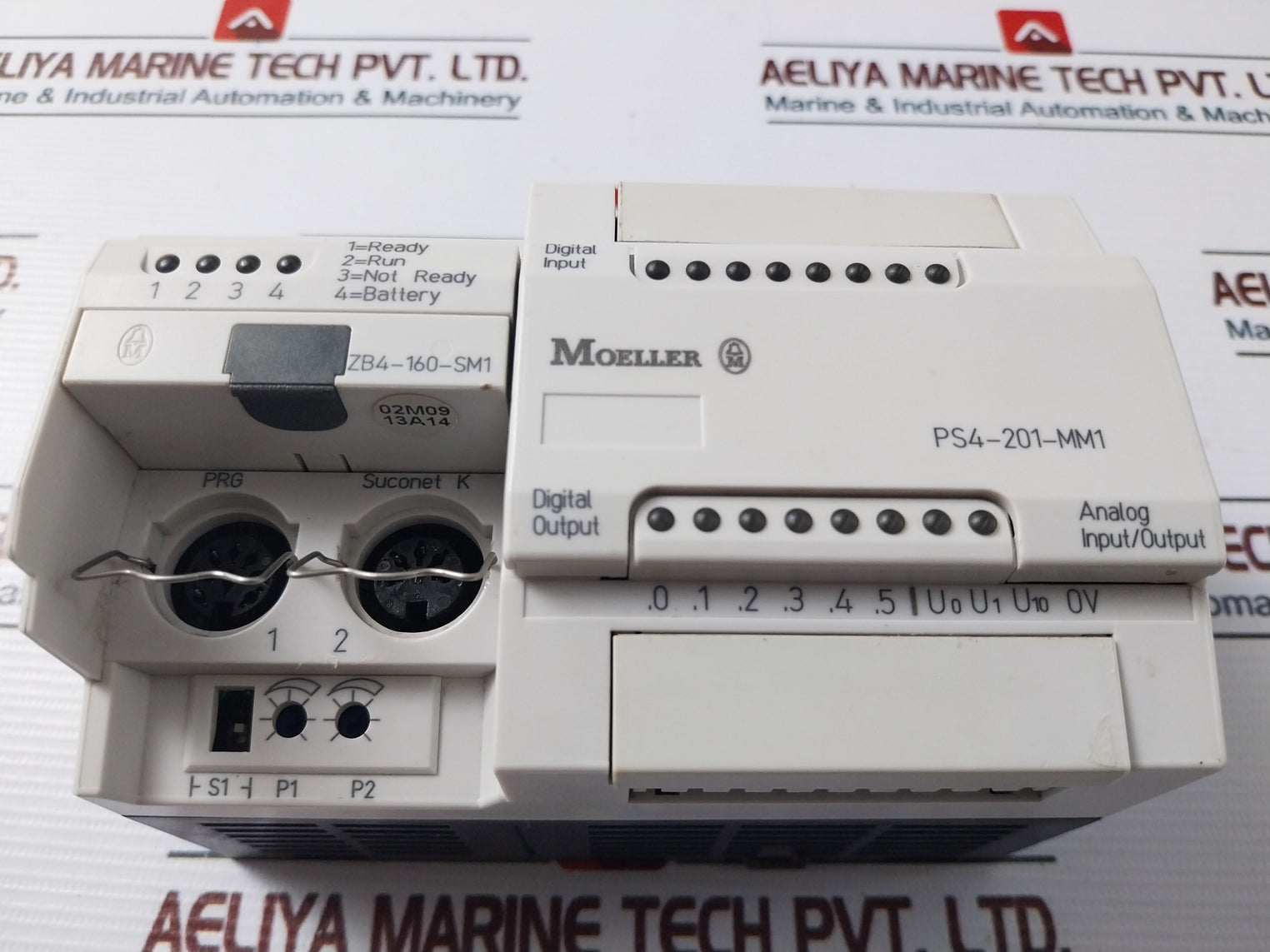 Moeller Ps4-201-mm1 Compact Plc Controller Expansion 24Vdc 0.8A