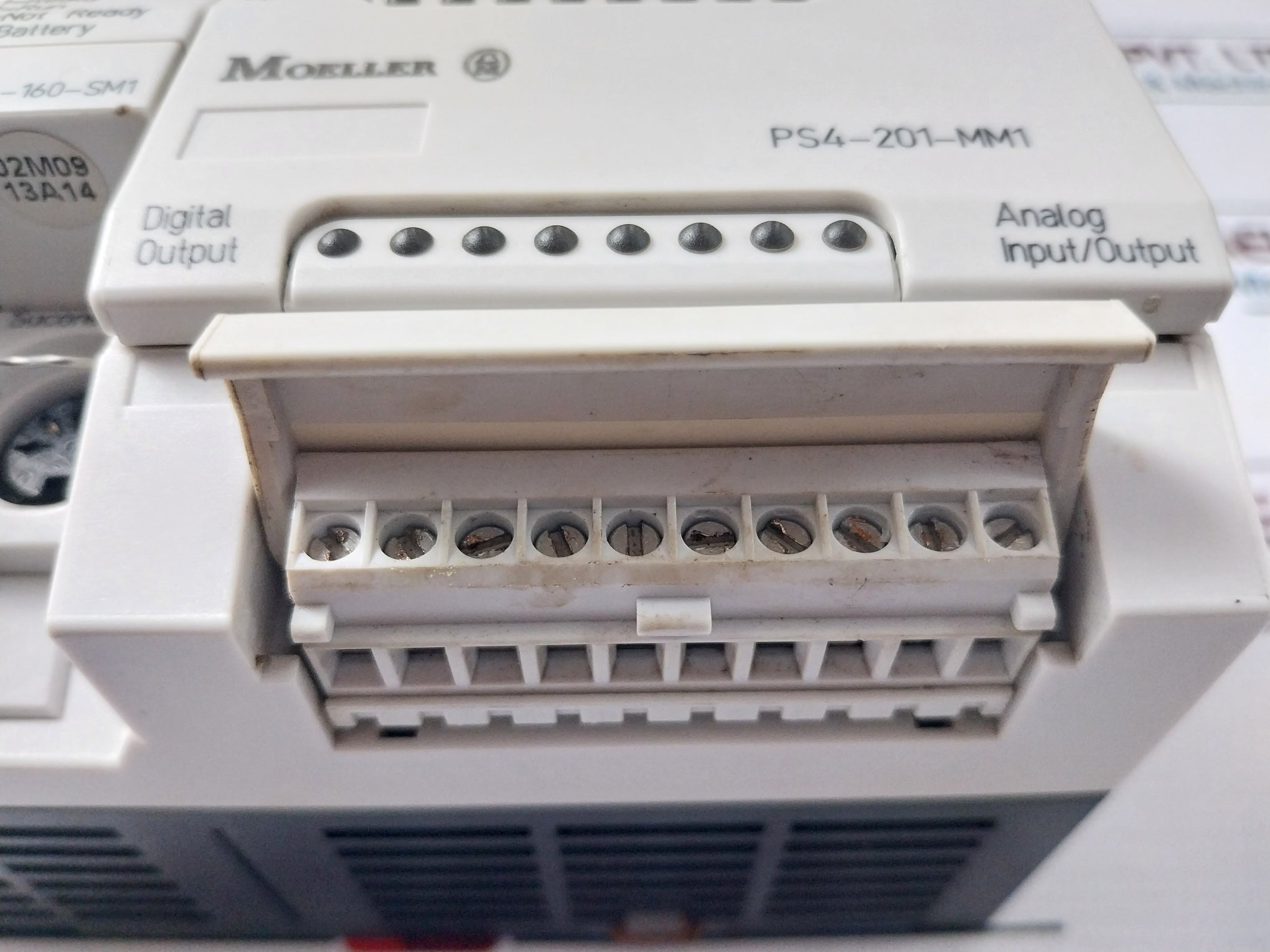 Moeller Ps4-201-mm1 Compact Plc Controller Expansion 24Vdc 0.8A