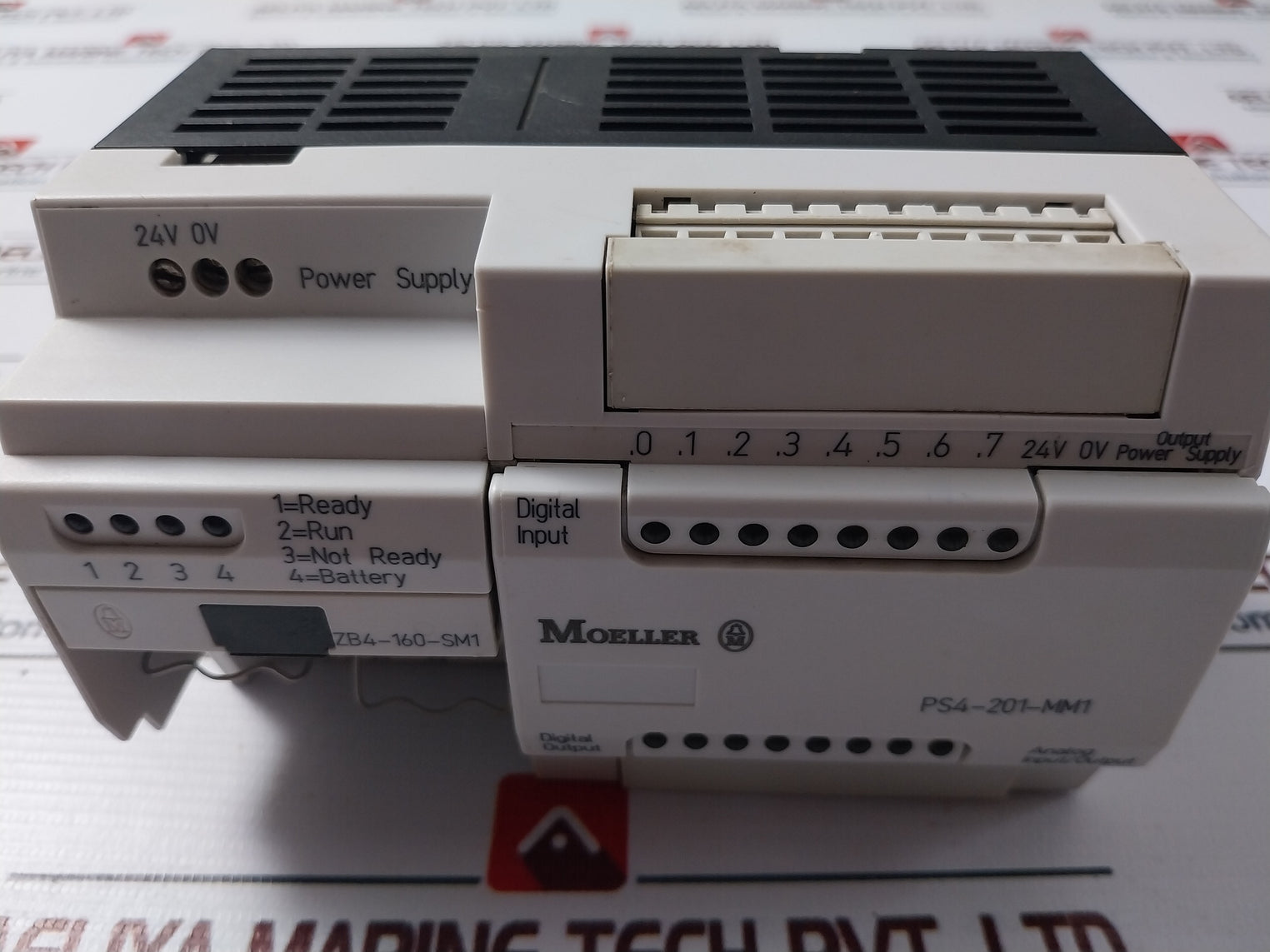 Moeller Ps4-201-mm1 Compact Plc Controller Expansion 24Vdc 0.8A