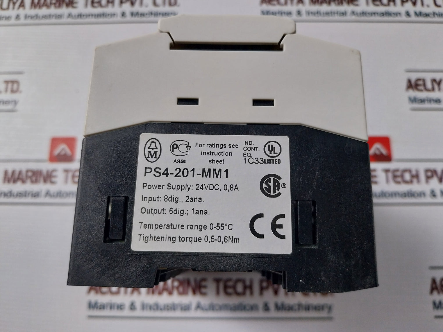 Moeller Ps4-201-mm1 Compact Plc Controller Expansion 24Vdc 0.8A