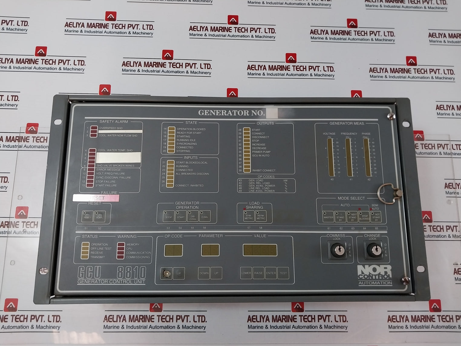 Nor Control Automation Gcu 8810 Generator Control Unit