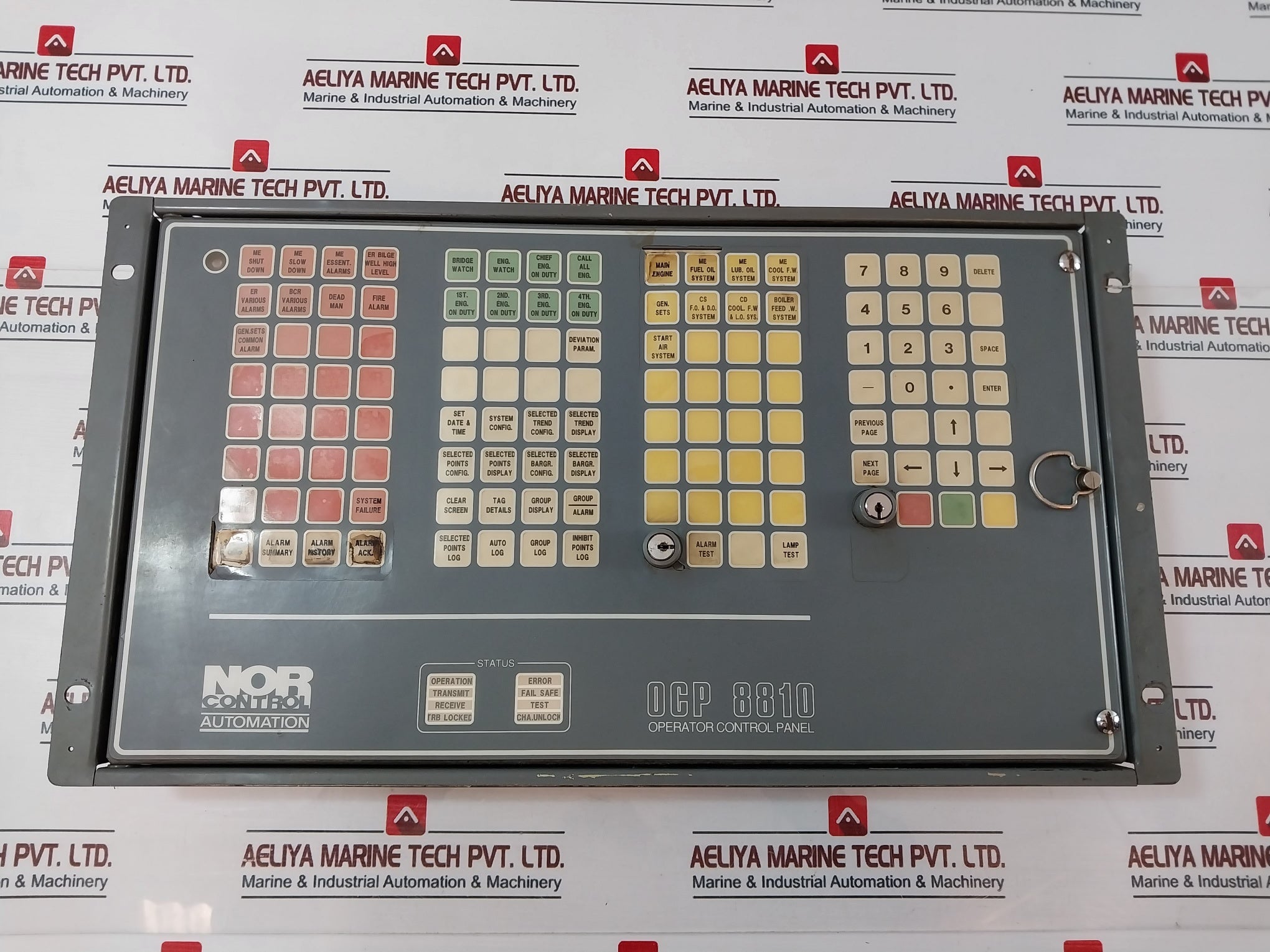 Norcontrol Ocp 8810 Operator Control Panel I/O Processor Card Nn-791