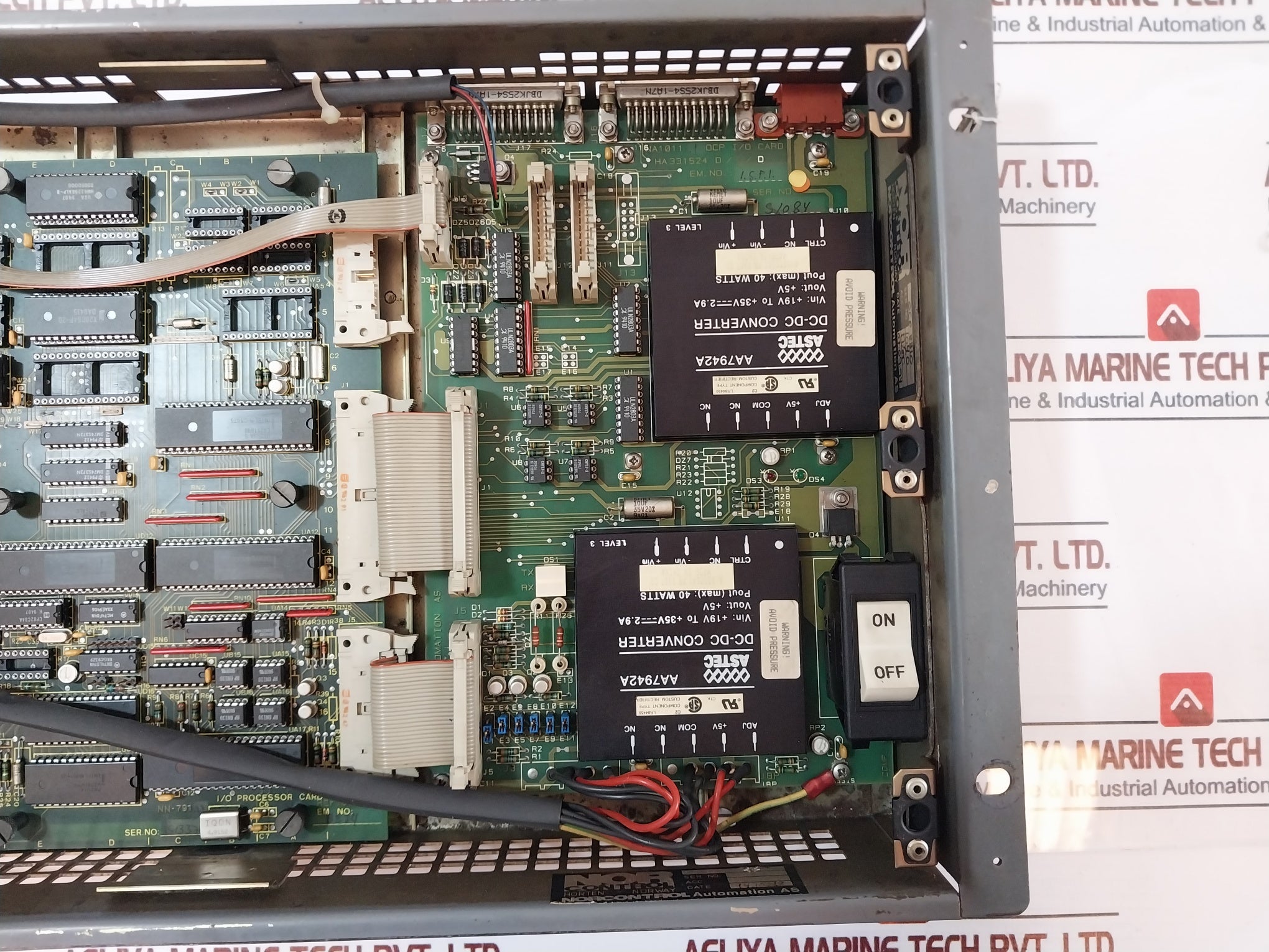 Norcontrol Ocp 8810 Operator Control Panel I/O Processor Card Nn-791