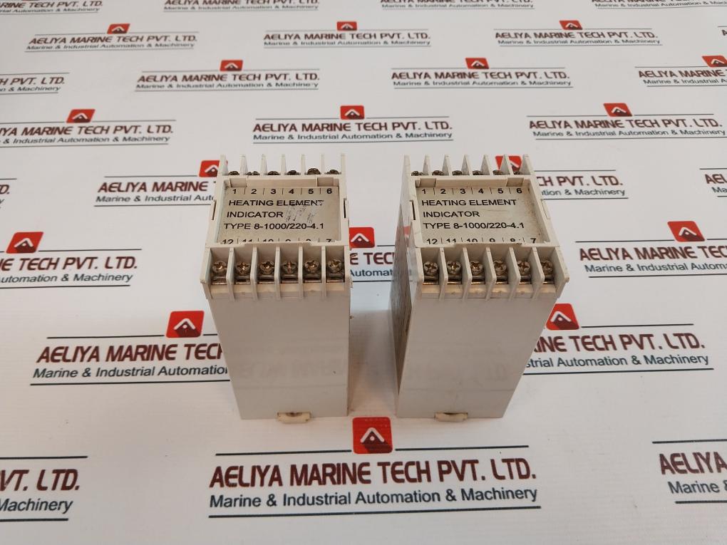 Semco 8-1000/220-4.1 Heating Element Indicator 8-1000w, 220v Ac, 50/60hz