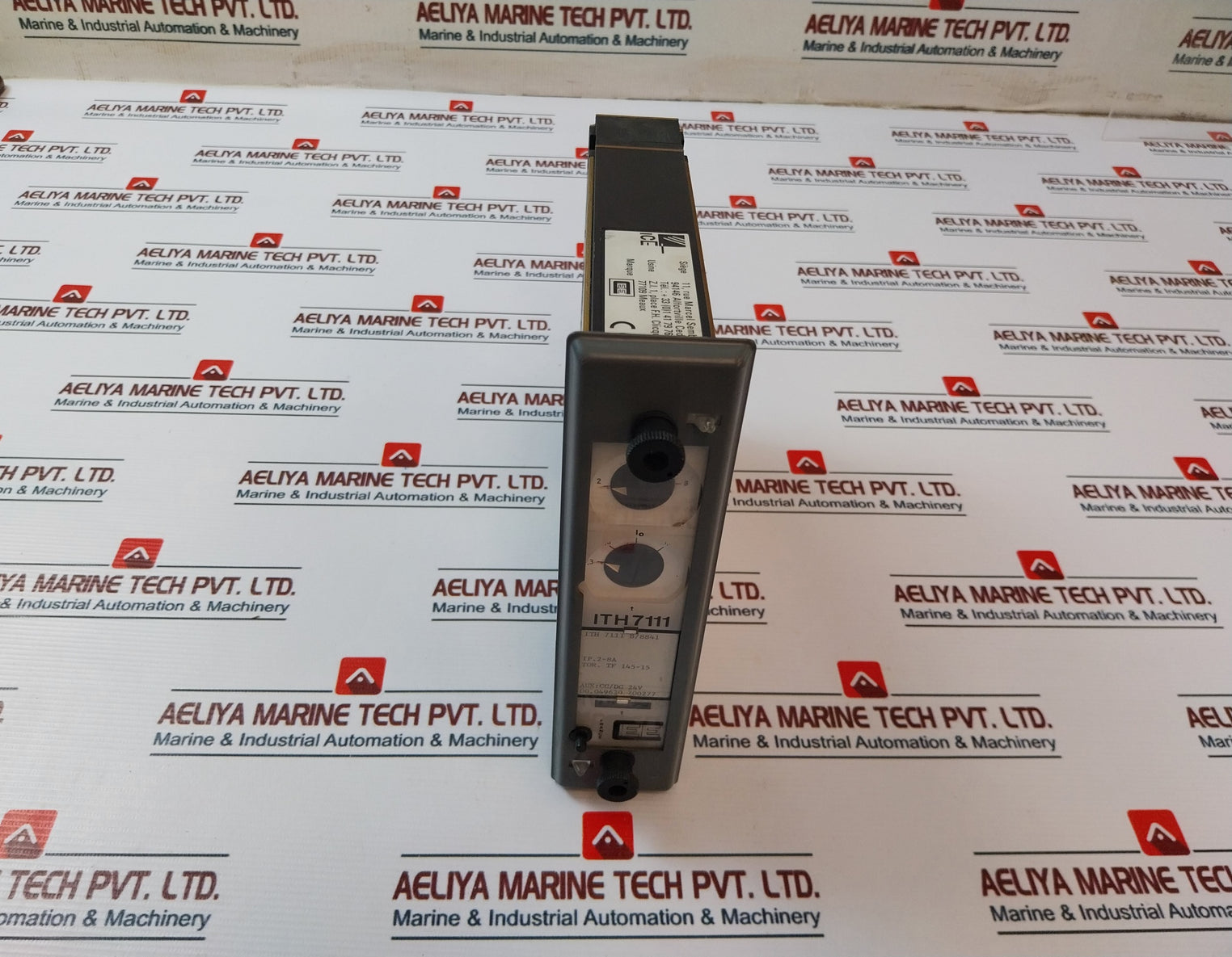 C.E.E. ITH 7111 B/8841 Sensitive Zero Sequence Relay DC 24V 2-8a