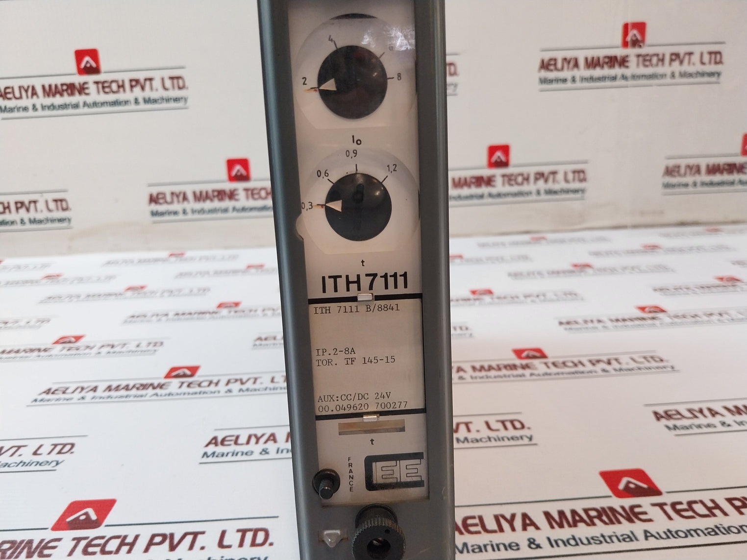 C.E.E. ITH 7111 B/8841 Sensitive Zero Sequence Relay DC 24V 2-8a