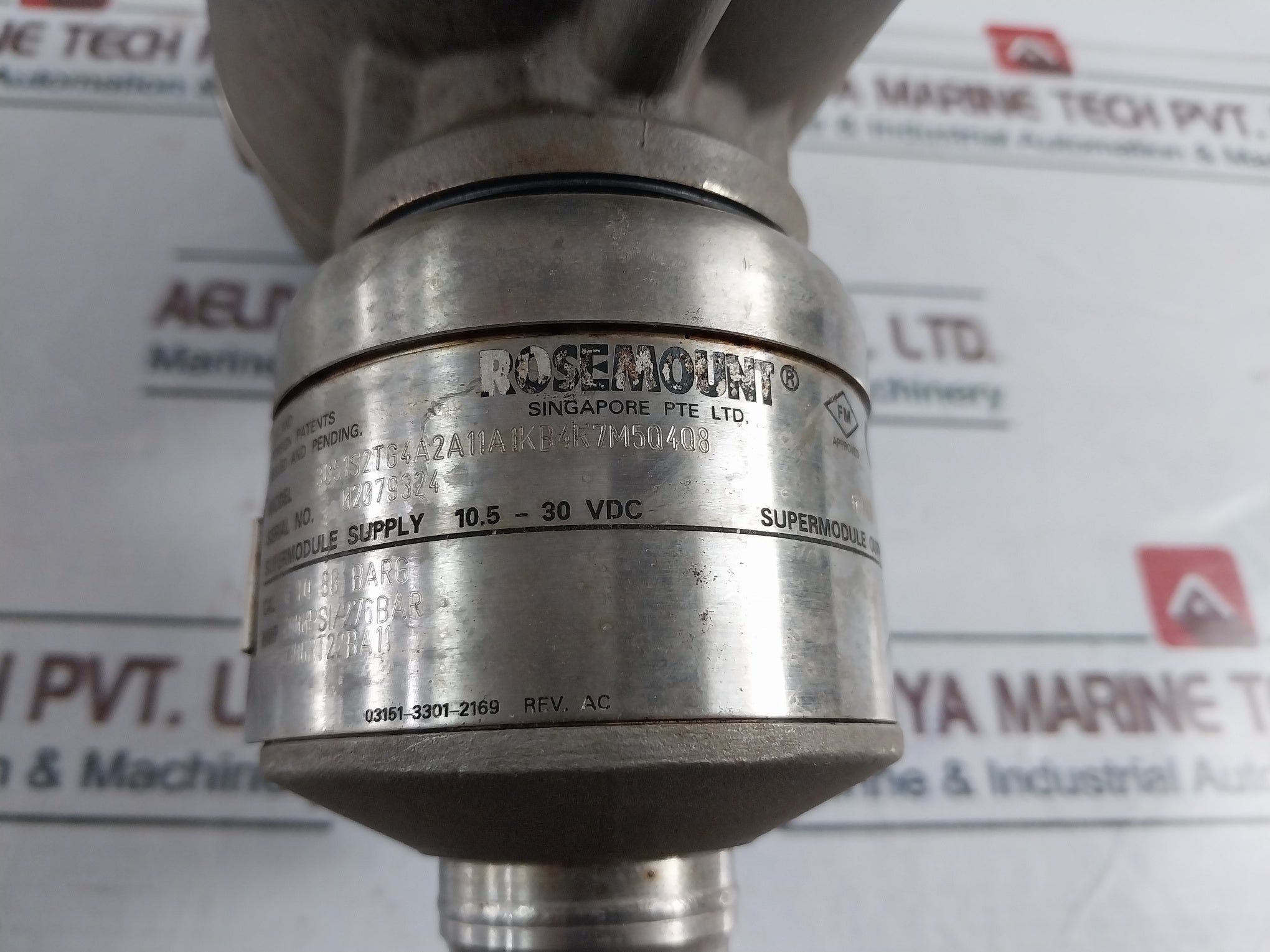 Rosemount 3051S2Tg4A2A11A1Kb4K7M5Q4Q8 Pressure Transmitter 4-20Ma 10.5-30Vdc