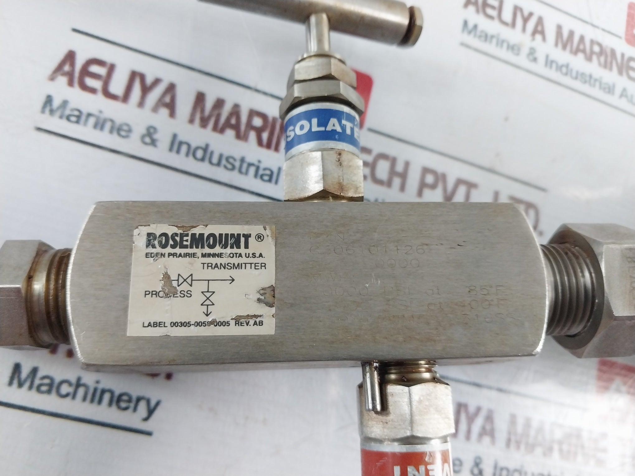 Rosemount 3051S2Tg4A2A11A1Kb4K7M5Q4Q8 Pressure Transmitter 4-20Ma 10.5-30Vdc