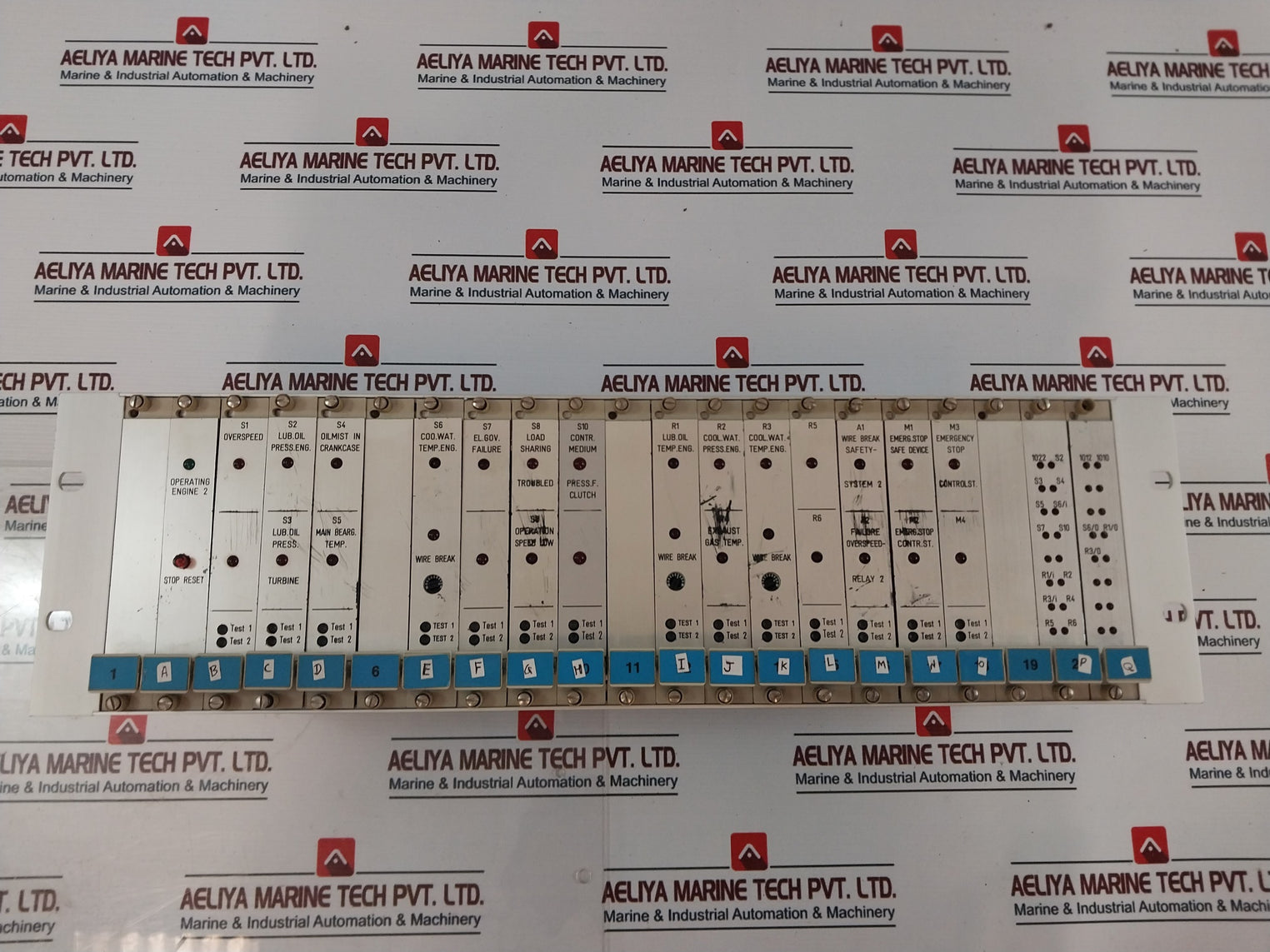 Rolf Janssen Gmbh DBU 06/24 Operation Switch S1-S10 / R1-R4 / A1-A2 / M1-M4