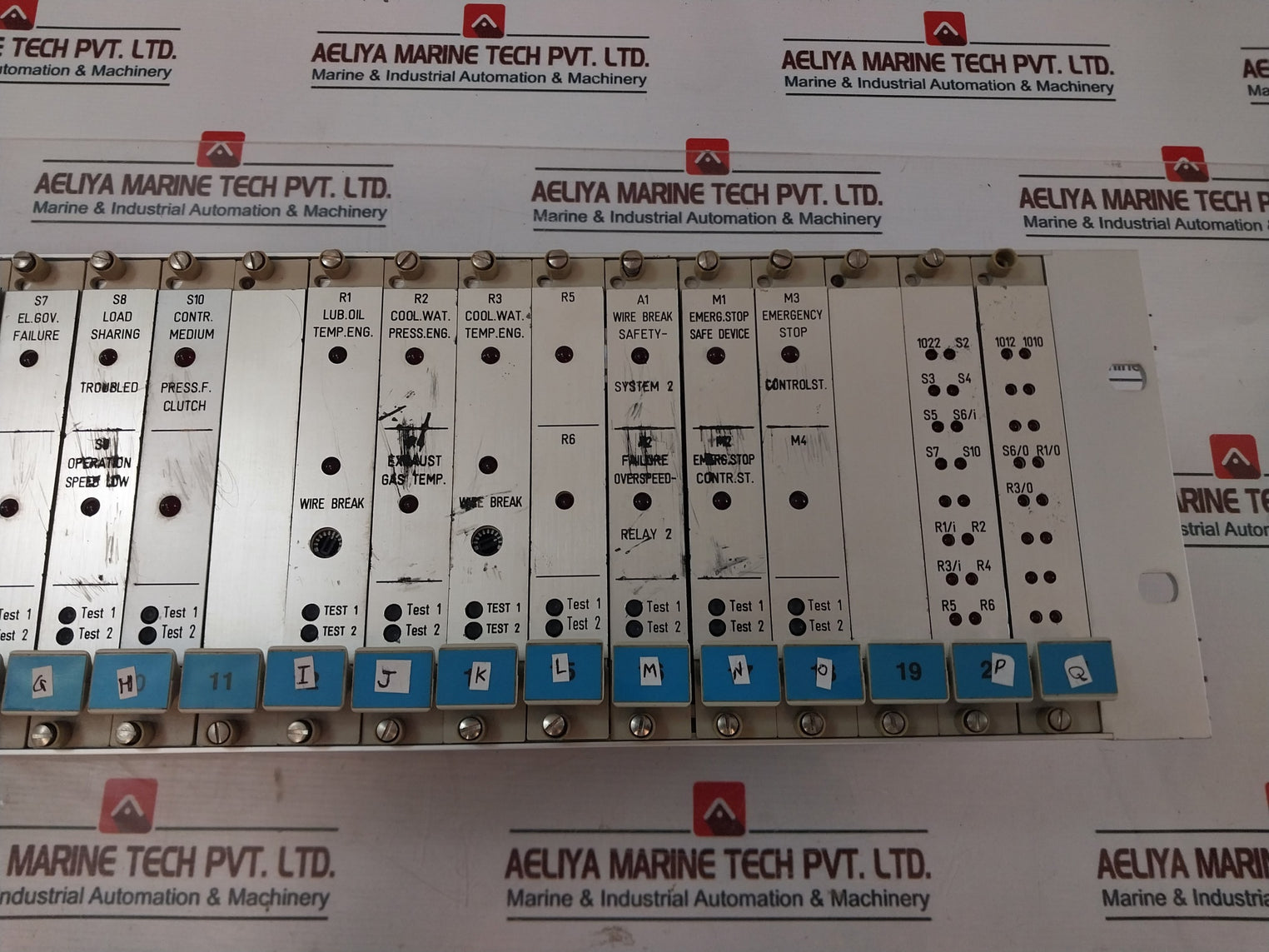 Rolf Janssen Gmbh DBU 06/24 Operation Switch S1-S10 / R1-R4 / A1-A2 / M1-M4