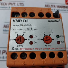 Minilec Vmr D2 Voltage Monitoring Relay 415 Vac